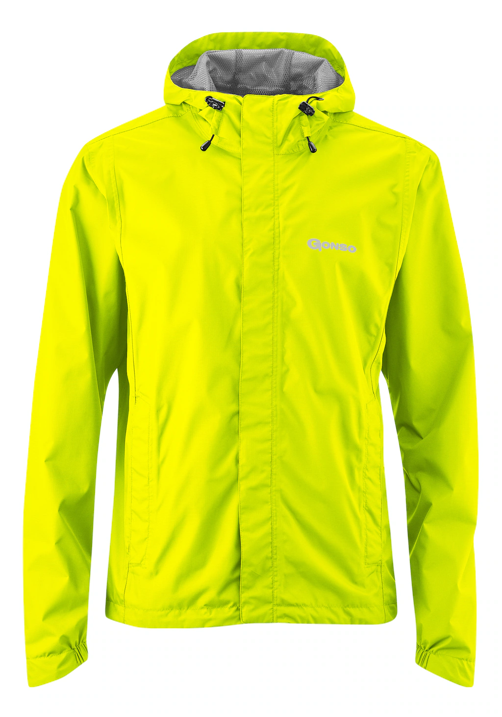 Bild von Gonso Fahrradjacke "Save Light", Herren Regenjacke wind- und wasserdicht, Radjacke mit Kapuze