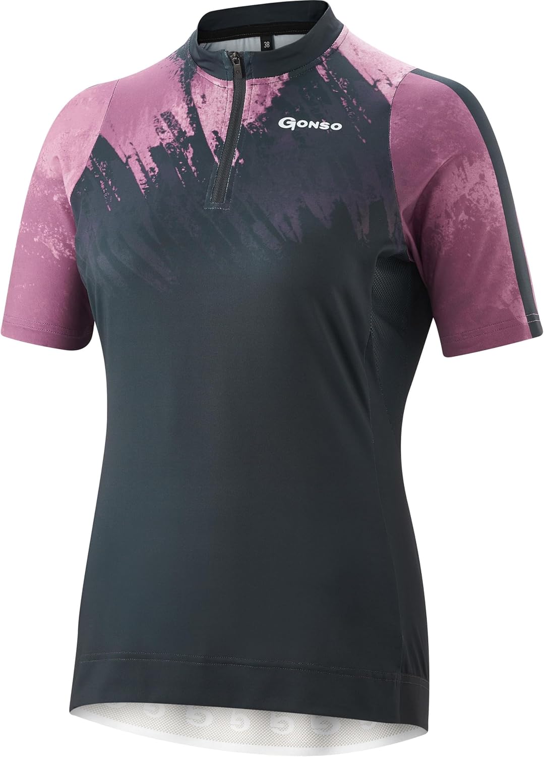 Bild von Gonso Radtrikot "LESIMA", Damen MTB-Radshirt kurzarm, leichtes Fahrradtrikot mit RV-Tasche