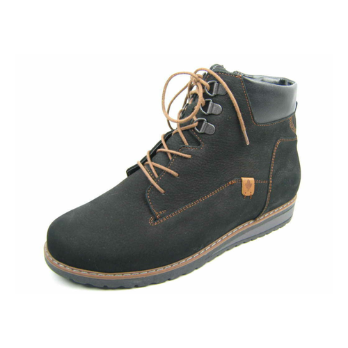 Bild von Waldläufer Havida Schnür-Stiefeletten für Damen in Schwarz
