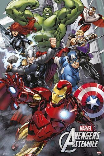 Bild von Grupo Erik Poster The Avengers Poster Marvel Comics 61 x 91,5 cm