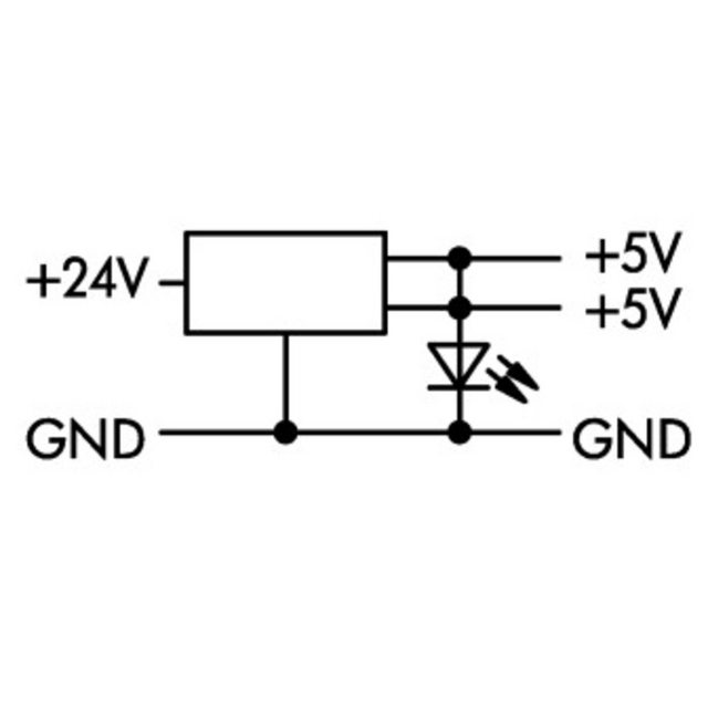 Bild von WAGO Streckenverbinder WAGO DC/DC-Wandler 1 St. 859-801 10 - 30 V/DC, (859-801)