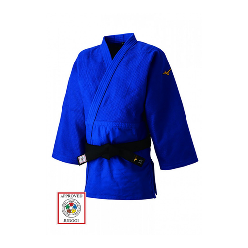 Bild von MIZUNO JUDO JACKE - Yusho, IJF, MADE IN JAPAN, 750 G. BLAU
