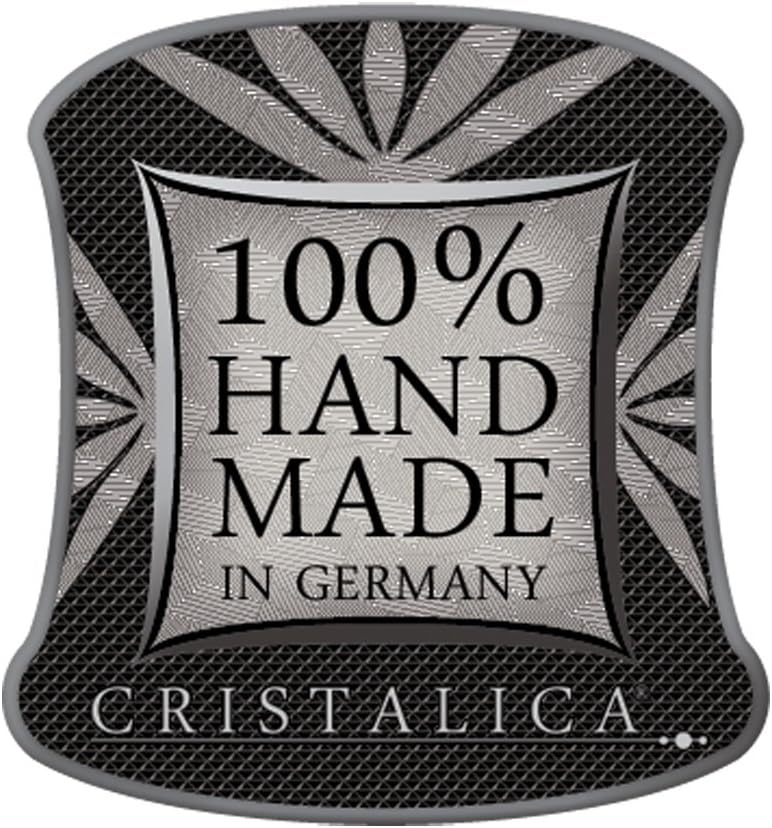 Bild von CRISTALICA Dose Keksdose Konfektdose Nana Handgeschliffen Teilsatiniert Rund D 15 cm Kristall