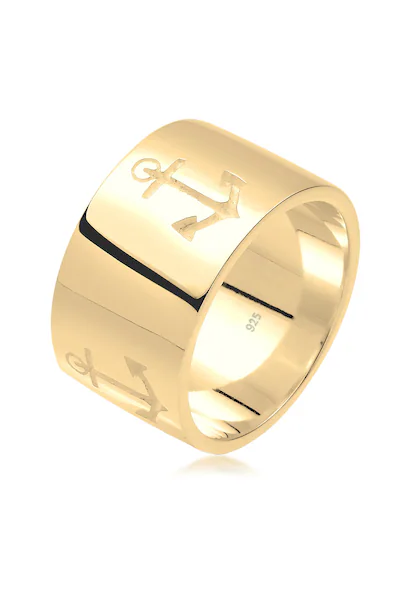 Bild von Elli Fingerring »Anker Bandring 925 Silber«
