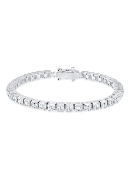 Bild von Elli Premium Armband »Tennisarmband mit Zirkonia Kristalle 925 Silber«