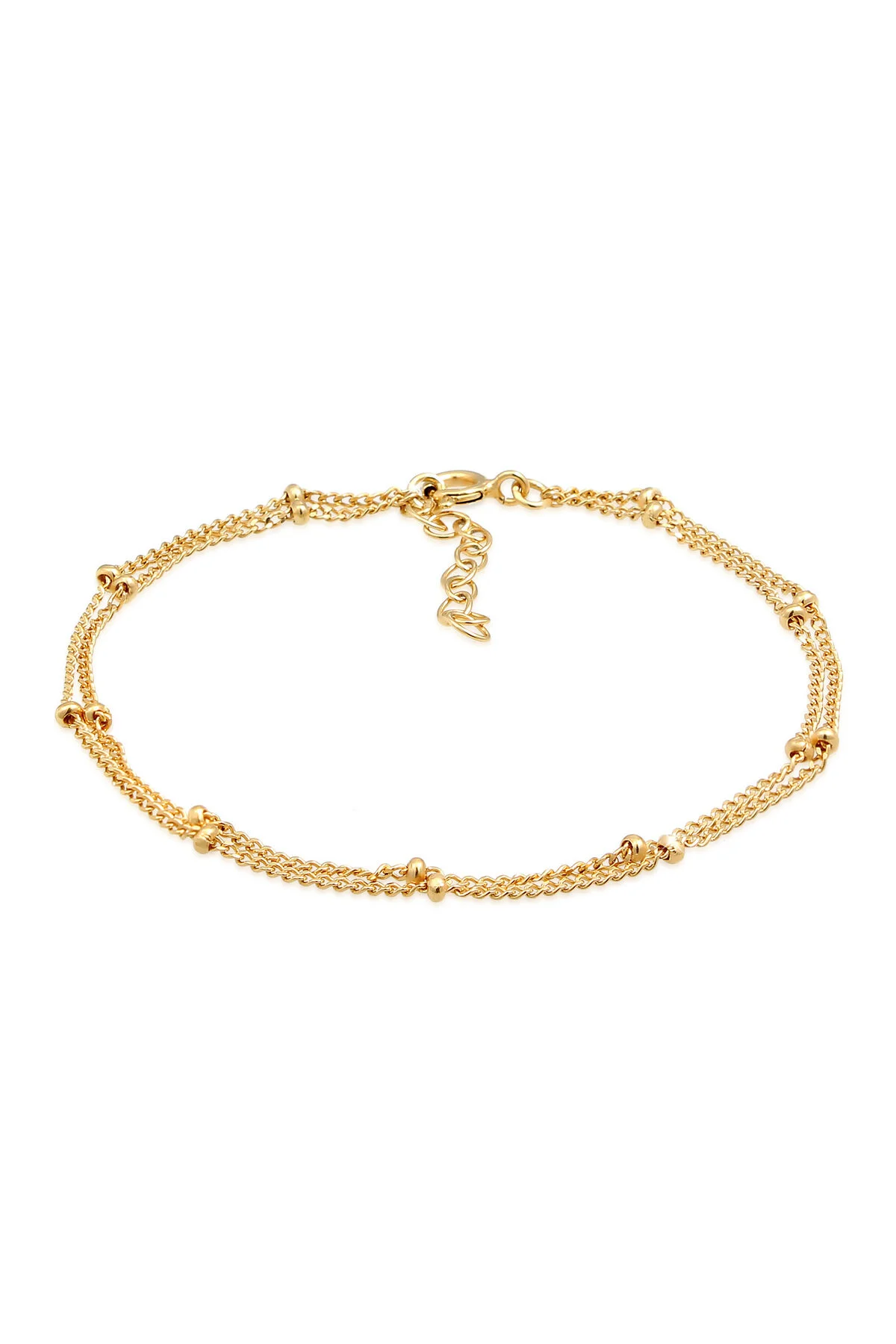 Bild von ELLI Armband Layering Kugelkette Basic Trend Aus 925 Sterling Silber für Damen - 16 cm