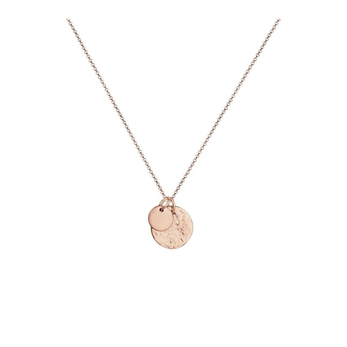 Bild von Elli Halskette Damen Plättchen Geo Organic Look in 925 Sterling Silber