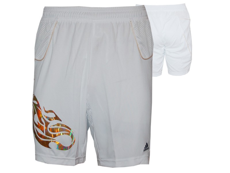 Bild von adidas +Predator Lion Short Sport Freizeit Hose kurz weiß, Größe:S