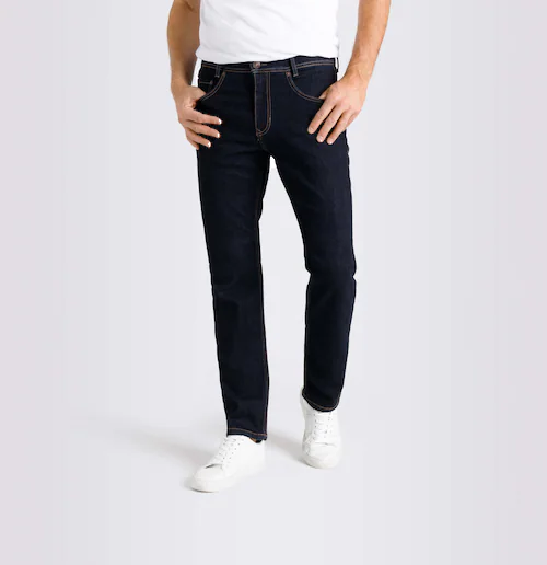 Bild von MAC Herren Straight Leg Jeanshose Arne, Blau (Authentik Dark Blue H750), 30W / 30L