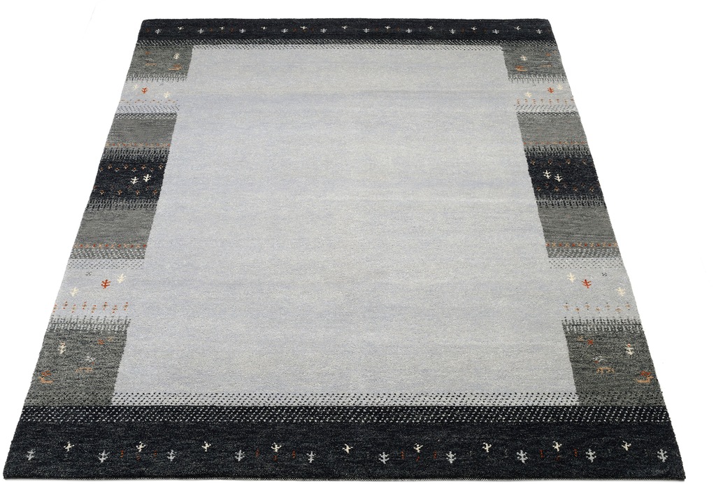 Bild von OCI DIE TEPPICHMARKE Wollteppich "INTENSE MALA", rechteckig, 12 mm Höhe, handgeknüpft, reine Schurwolle, fußwarm, Wohnzimmer