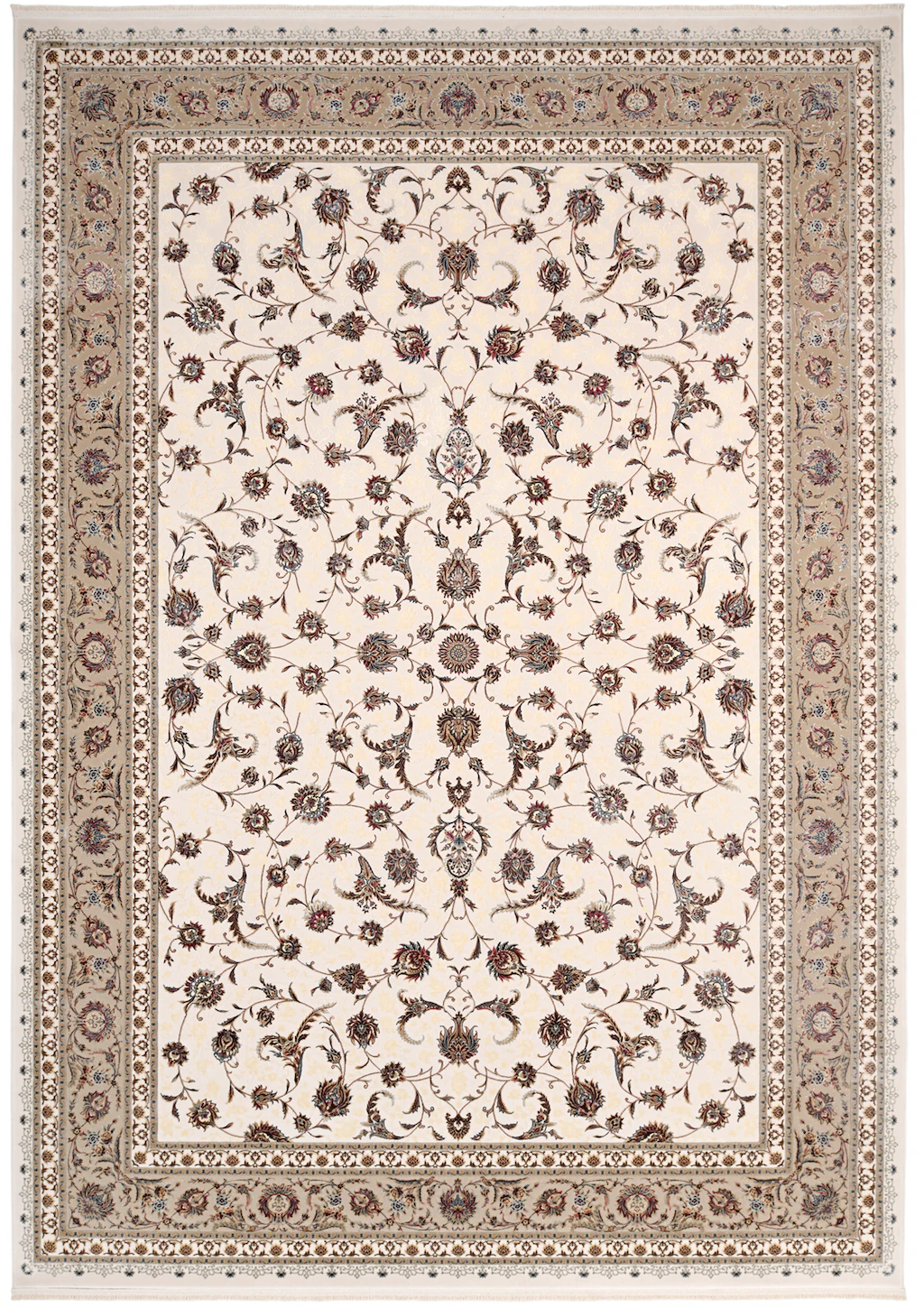 Bild von OCI DIE TEPPICHMARKE Teppich "MYSTIC HERITAGE", rechteckig, 7 mm Höhe, florale Muster in 3D-Optik, maschinell gewebt, Viskose
