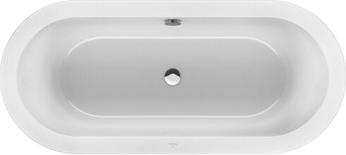 Bild von Villeroy und Boch Badewanne Acryl Oval LOOP & Friends Oval Duo, UBA180LFO7V 1800x800mm, ovale Innenform