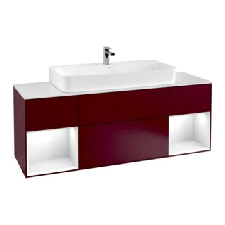 Bild von Villeroy & Boch Waschtischunterschrank Finion G21 1600x603x501mm Wandbel WT mit., G211GFHB G211GFHB