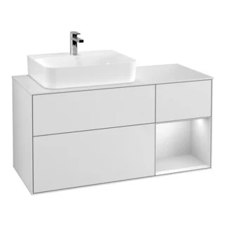 Bild von Villeroy & Boch Waschtischunterschrank Finion G15 1200x603x501mm Wandbel. WT li , G151MTMT G151MTMT