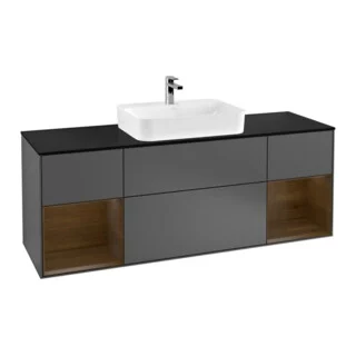 Bild von Villeroy & Boch Waschtischunterschrank Finion G45 1600x603x501mm Wandbel WT mit., G452GNGK G452GNGK
