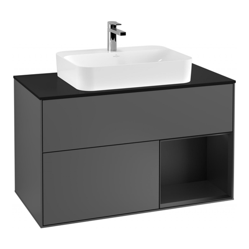 Bild von Villeroy & Boch Waschtischunterschrank Finion F37 – Eleganz für Ihr Bad