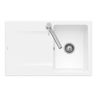 Bild von Villeroy & Boch Siluet 45 flat Spüle 33340F 780x490mm, 33340FKD 33340FKD