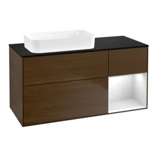 Bild von Villeroy & Boch Waschtischunterschrank Finion G69 1200x603x501mm Wandbel. WT li , G692MTGN G692MTGN