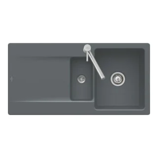 Bild von Villeroy & Boch Siluet 60 R Spüle 333700 1000x510mm, 333700TR 333700TR