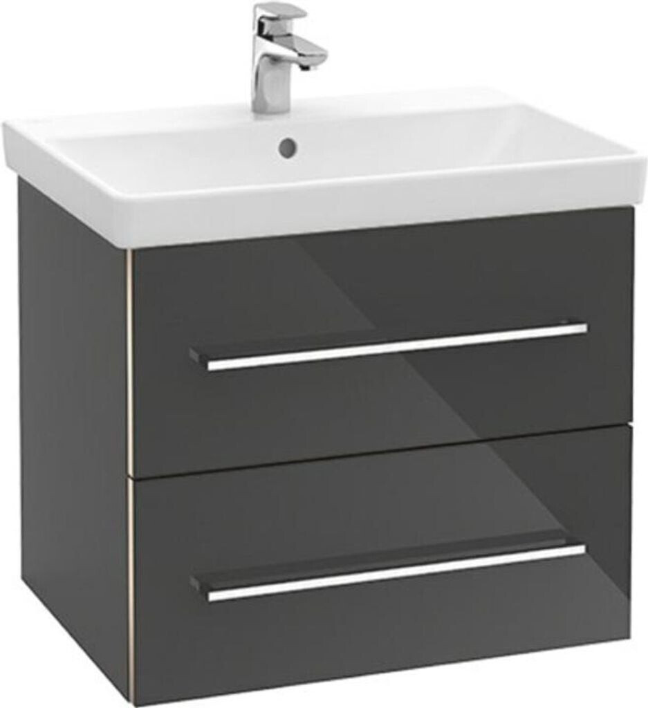 Bild von Villeroy & Boch Avento Waschtischunterschrank A88900, 2 Auszüge, Breite 580mm, Farbe: Arizona Oak - A88900VH