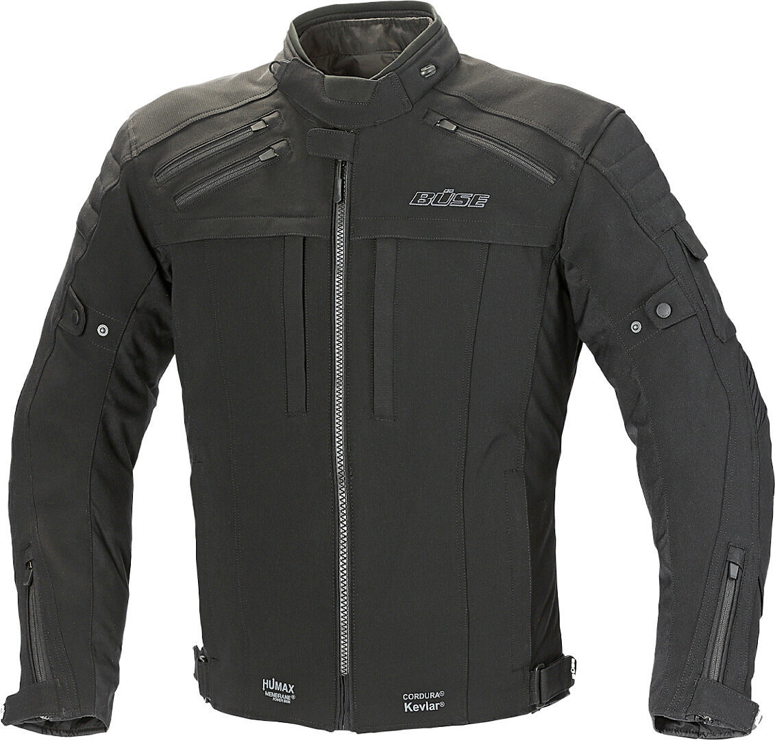 Bild von Büse Nardo III Motorrad Textiljacke, schwarz, Größe 60 für Männer