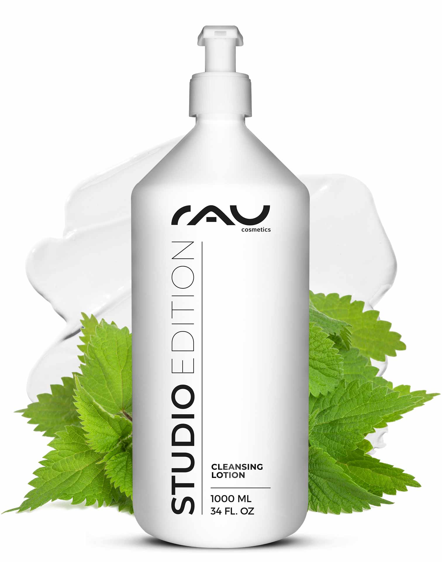 Bild von RAU Cosmetics Gesichts-Reinigungslotion Reinigungslotion für das Gesicht für trockene & sensible Haut, Make-Up Entferner