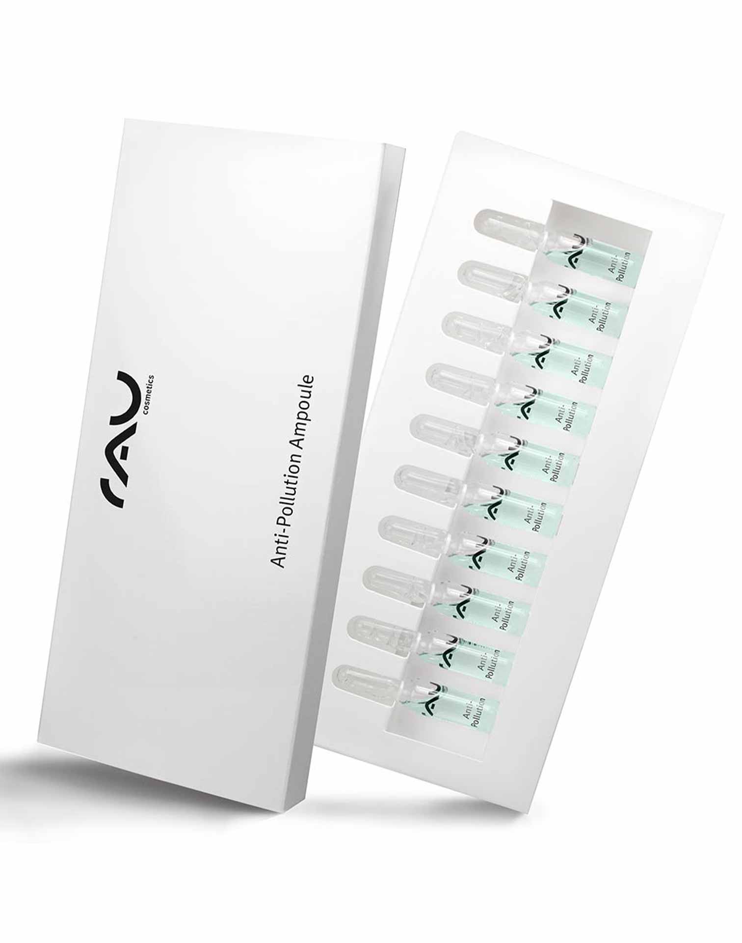 Bild von RAU Cosmetics Anti-Pollution Ampullen Schutz gegen Freie Radikale, Umwelteinflüsse und Schadstoffe