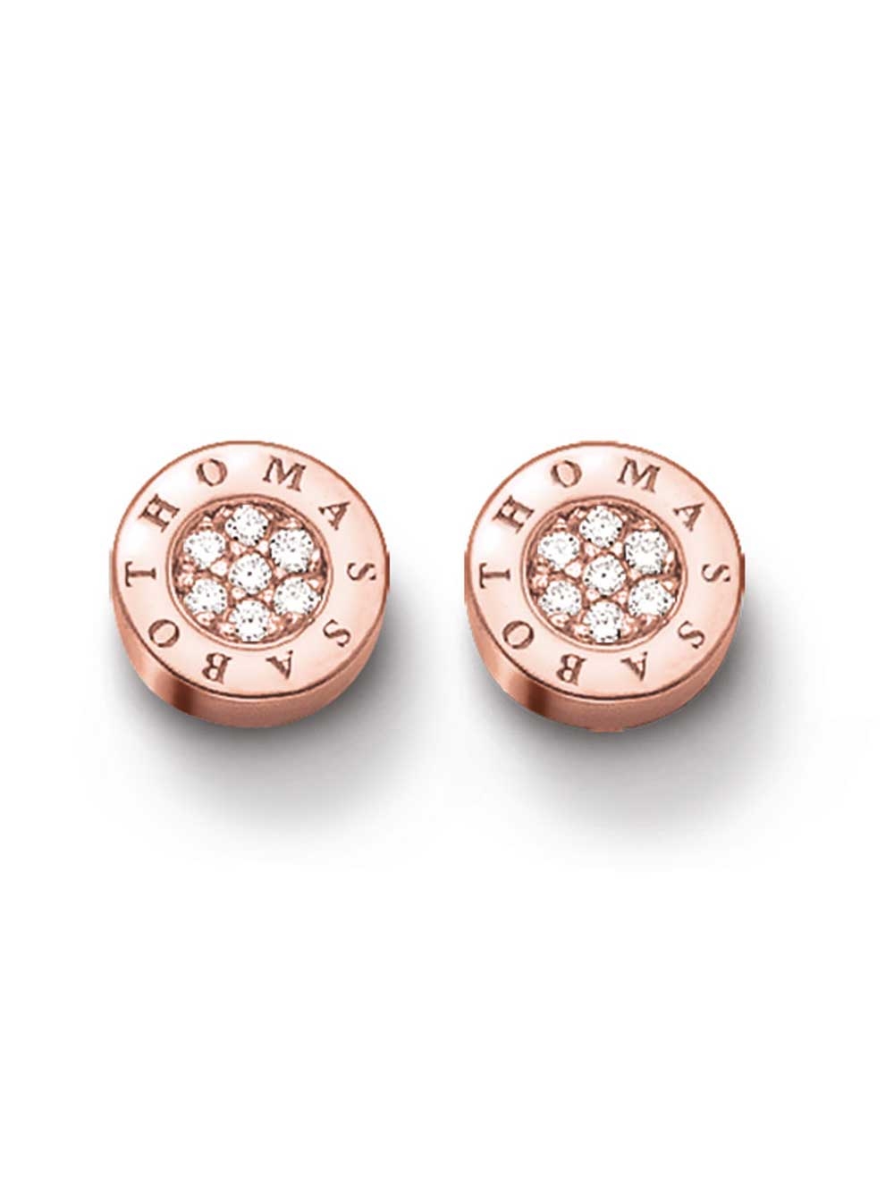 Bild von Thomas Sabo Damen Ohrringe Ohrstecker Classic Pavé Zirkonia 925 Sterling Silber H1820-416-14