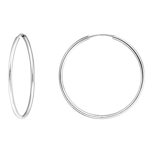 Bild von Thomas Sabo CR728-001-21 Silberne Creolen 40 mm Damen