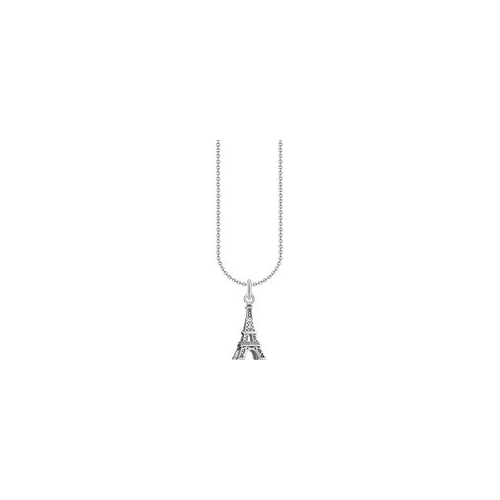 Bild von Thomas Sabo KE2236-643-14-L45V Damen-Halskette Silber mit Eiffelturm