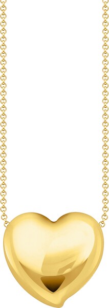 Bild von THOMAS SABO Kette mit Anhänger »in Herzform, Bold Elegance, KE2276-001-21-L45V, KE2276-413-39-L45V«