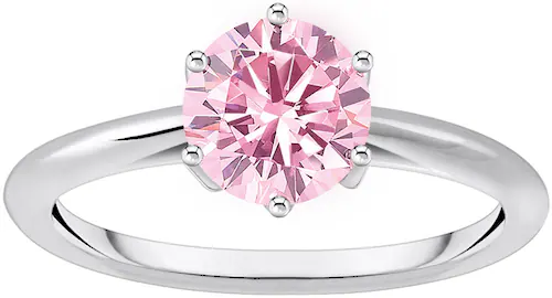 Bild von THOMAS SABO Fingerring »Schmuck Silber 925 Ring Solitär, TR2474-051, TR2474-414«, mit Zirkonia (synth.)