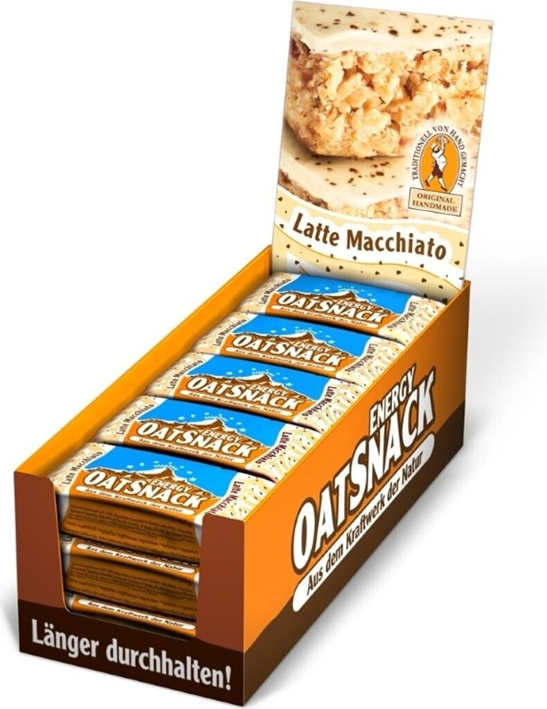 Bild von Oatsnack Energie Riegel 15er Box Latte Macchiato