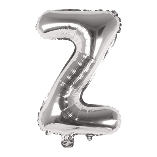 Bild von Rico Design GmbH & Co. KG Folienballon Z, Silber, ca. 36cm