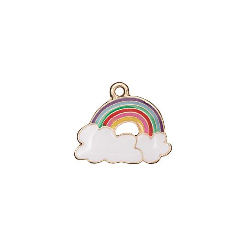 Bild von Verzaubernder Anhänger Regenbogen aus Emaille