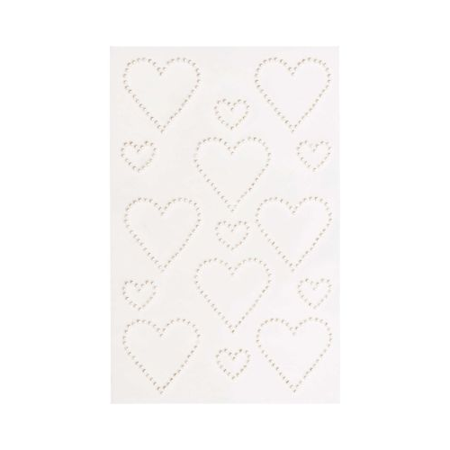 Bild von Paper Poetry Perlensticker Herzen L – Die perfekte Dekoration für jeden Anlass