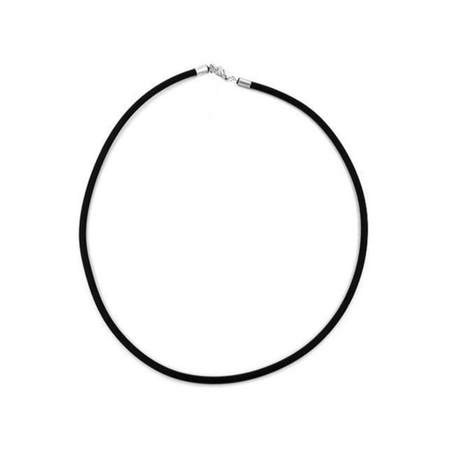 Bild von Rundschnur 4mm Vollgummikette von Gallay: Ein ideales Schmuckaccessoire