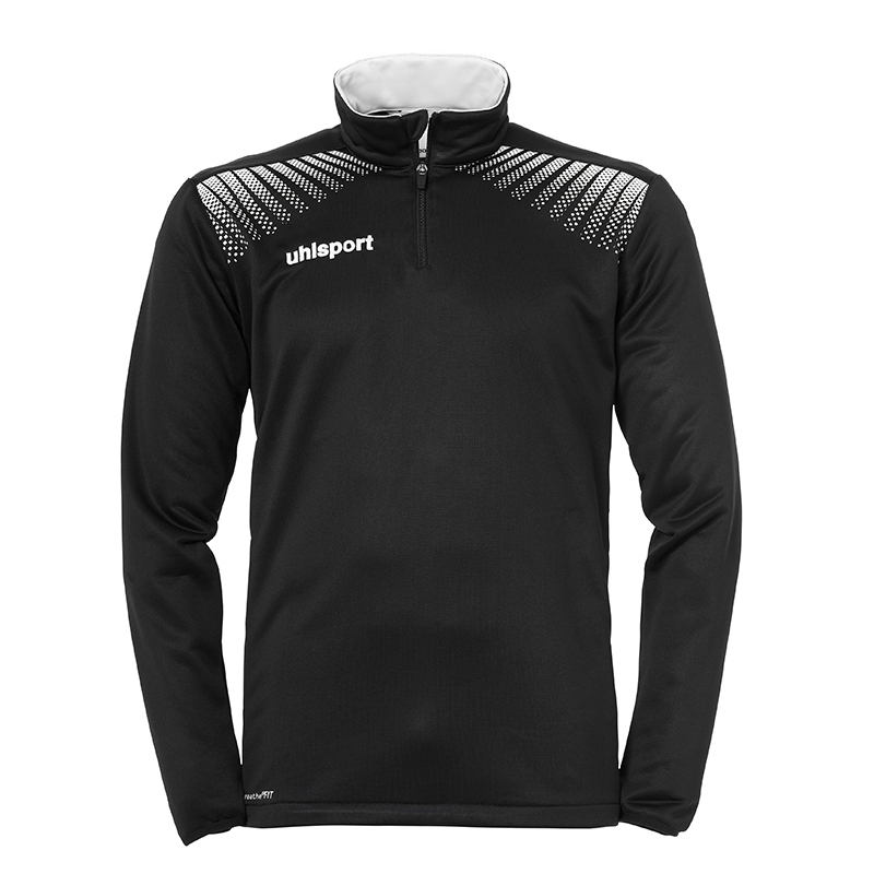 Bild von uhlsport GOAL 1/4-Zip TOP Kinder schwarz/weiss 140