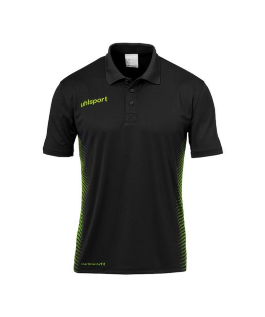 Bild von Uhlsport SCORE POLO SHIRT schwarz/fluo gr?n 100214806 Gr. L