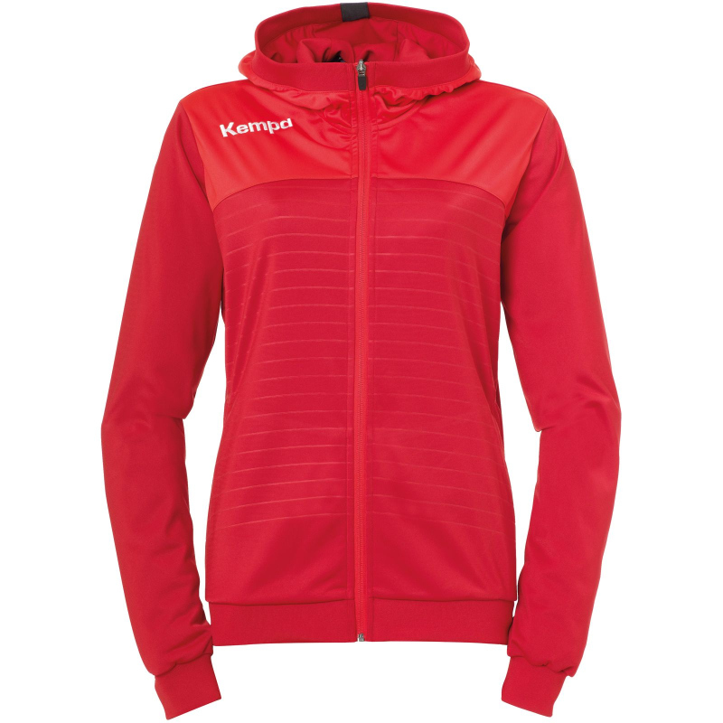 Bild von Kempa EMOTION 2.0 KAPUZENJACKE Damen 2002257 chilirot/rot XS