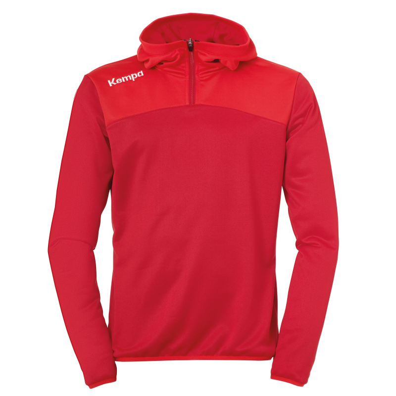 Bild von Kempa EMOTION 2.0 QUARTER ZIP HOODY 2002267 chilirot/rot S