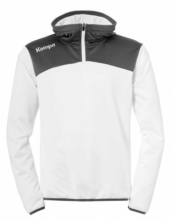 Bild von Kempa EMOTION 2.0 QUARTER ZIP HOODY 2002267 wei?/anthra M