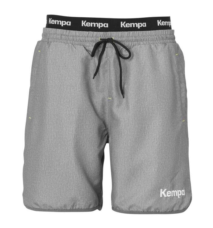 Bild von Kempa Core 2.0 Board Shorts Badeshorts mit Bündchen Herren dark grau melange XXL