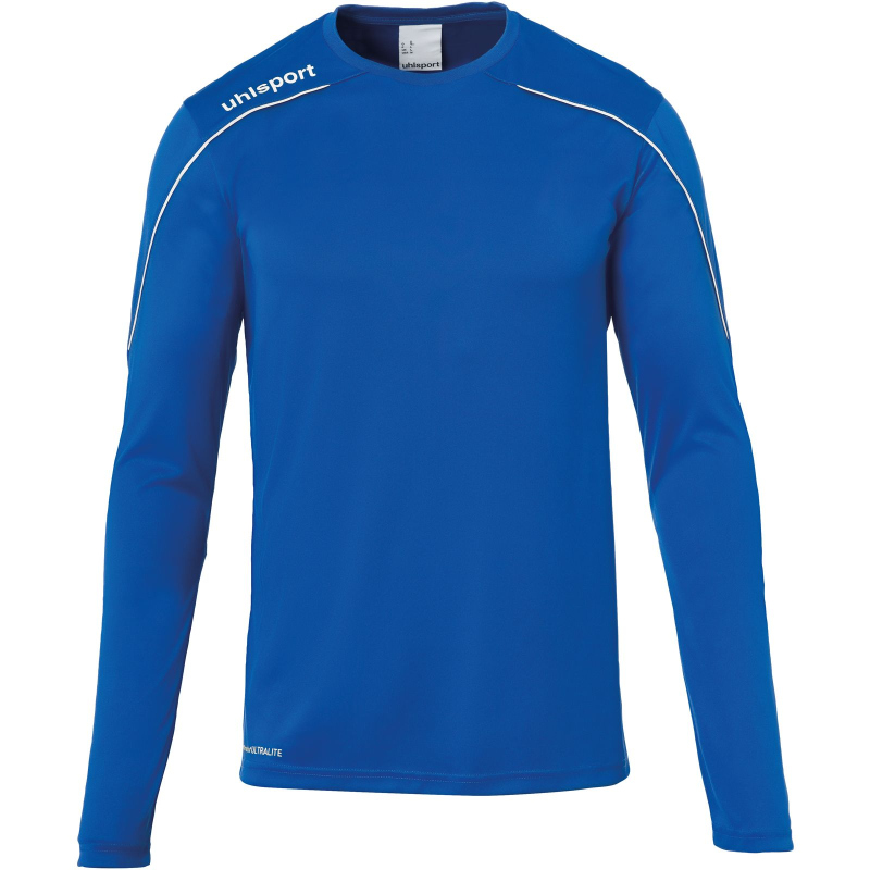 Bild von uhlsport Herren Stream 22 Langarm Trikot, azurblau/Weiß, XL