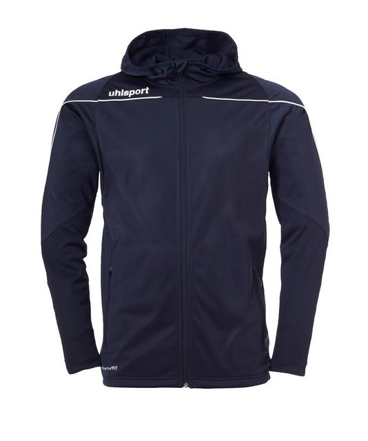 Bild von uhlsport Kinder Stream 22 Track Hood Jacke, Marine/Weiß, 152
