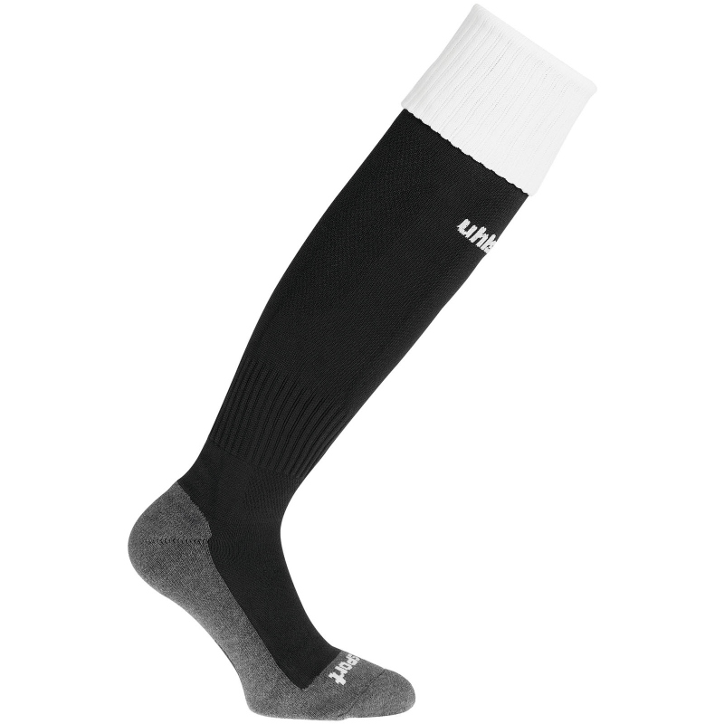 Bild von Uhlsport CLUB STUTZENSTRUMPF schwarz/wei? 100380701 Gr. 33-36
