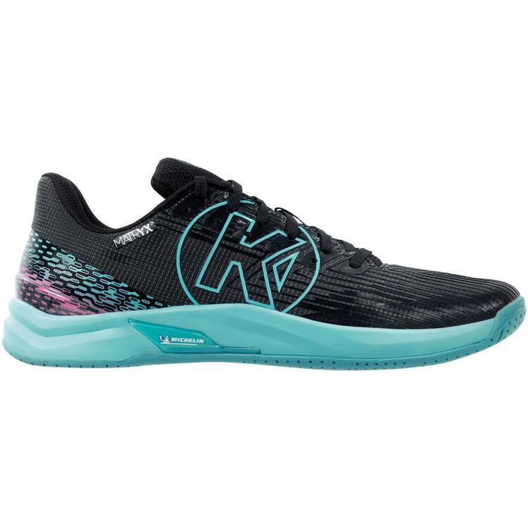 Bild von Kempa Attack Two 2.0 Handballschuhe schwarz/aqua 45.5