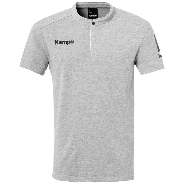 Bild von Kempa STATUS POLO SHIRT 200363703 grau melange - Gr. XXL