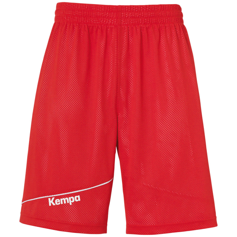 Bild von Kempa Reversible Basketballshorts Herren rot/weiß L