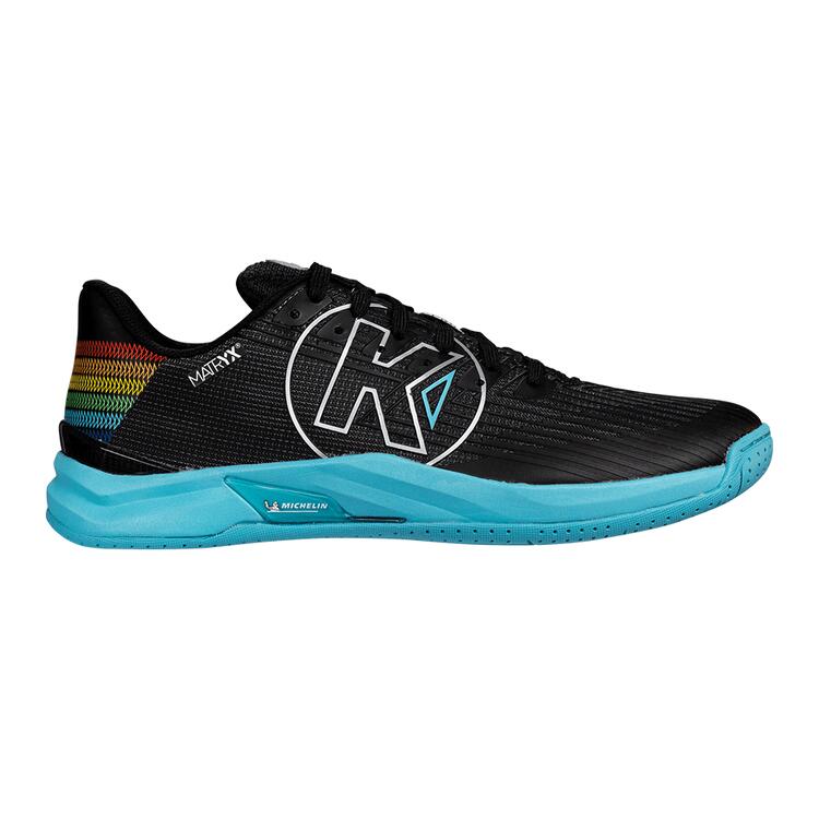 Bild von Kempa Attack Two 2.0 Square Handballschuhe Herren schwarz/regenbogen 11.5
